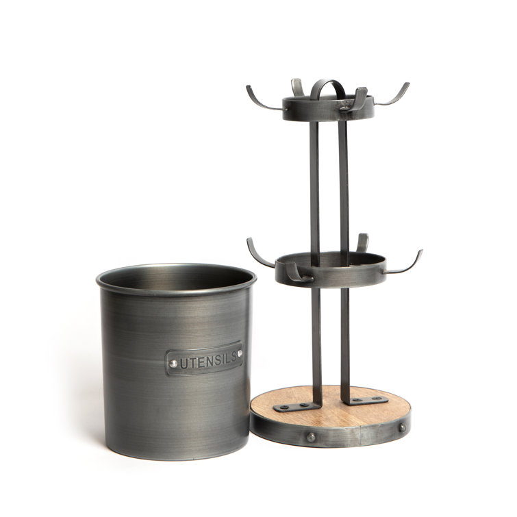 KitchenCraft Industrial Kitchen Utensil Storage Set | Wayfair.co.uk